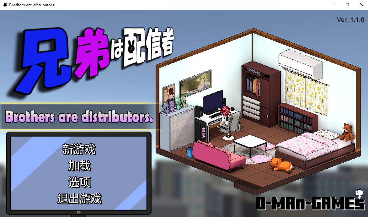 主播兄弟NTR 二人は配信者~NTR!~v1.1.0 PC端 AI汉化版 预览图