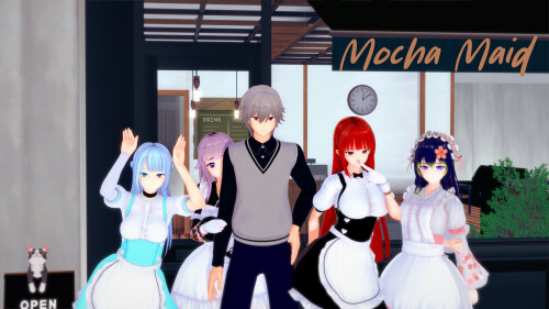 摩卡女仆 Mocha Maid v0.1.3 PC端 AI汉化版 预览图