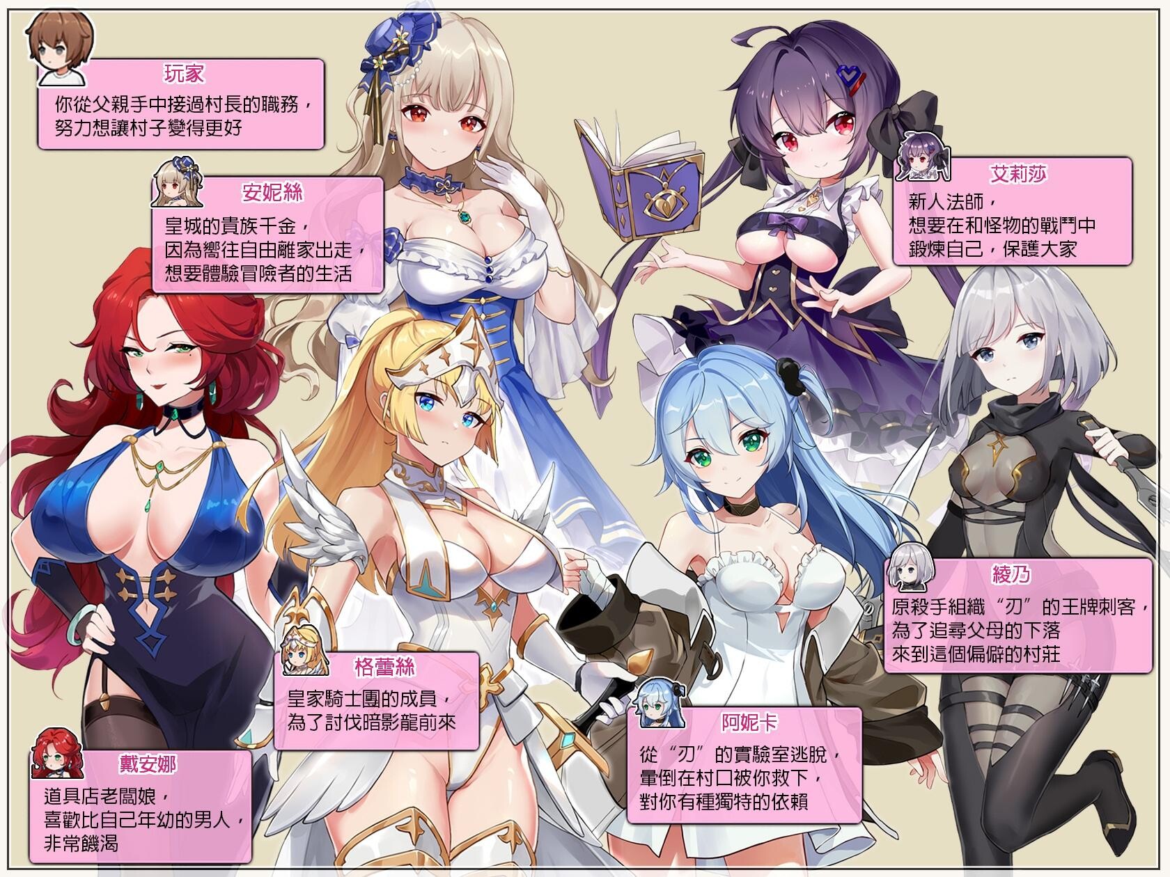 边境之村：杏爱与冒险~邊境之村 性愛與冒險~V1.6 官方中文版 PC端 官中版 预览图