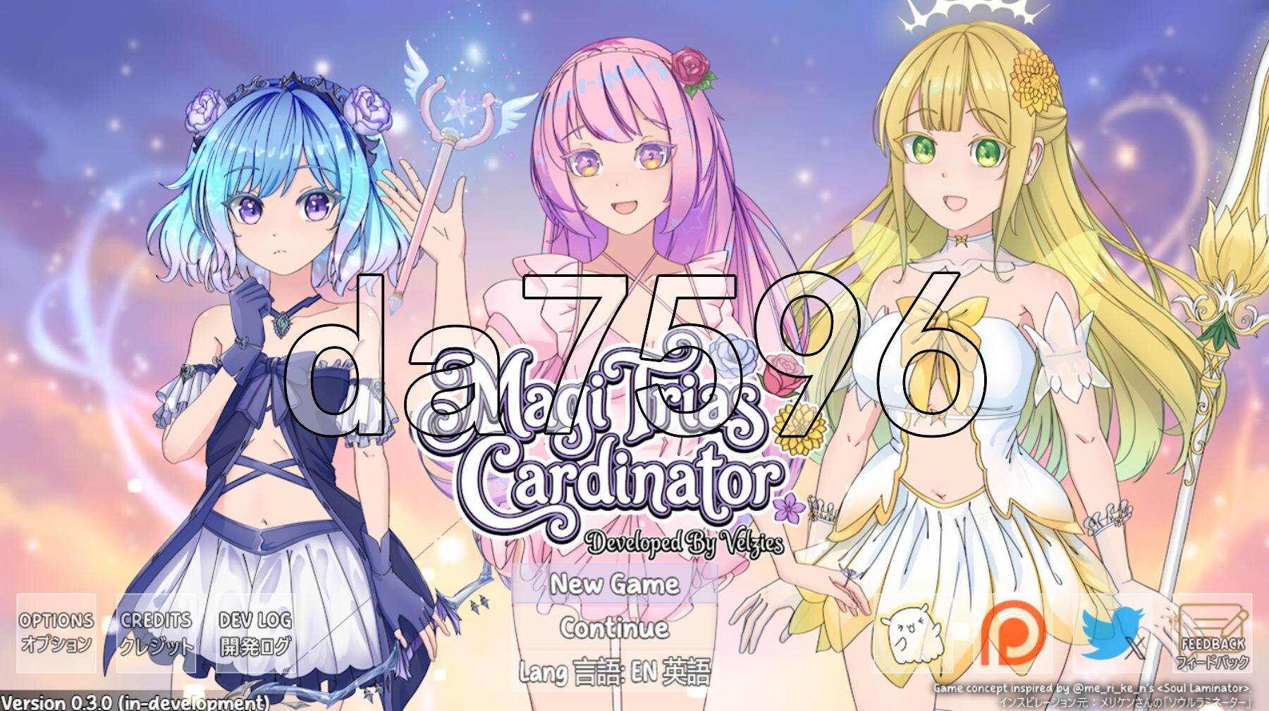 魔法三叉·掌控者 Magi Trias Cardinator v0.3.0 机翻版 PC端 预览图