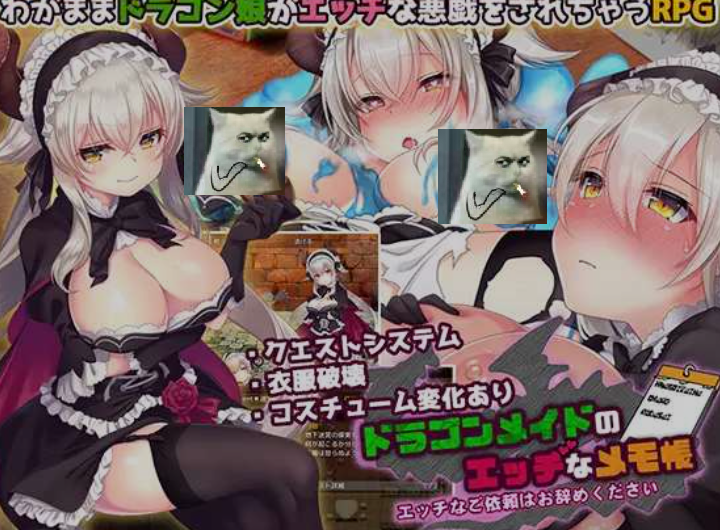 日式精品RPG/AI汉化 龙女仆的色色委托笔记本 ドラゴンメイドのエッチなメモ帳エッチなご依頼はお辞めください Ver2 PC端 AI汉化版 预览图