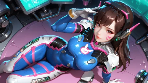 AI绘画 D.va 动漫视频 预览图