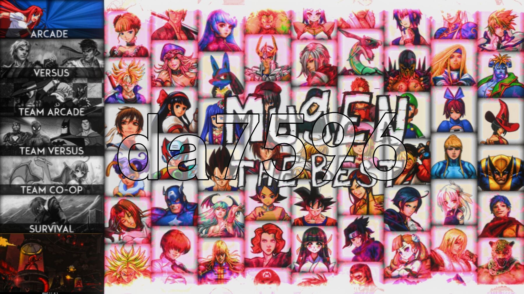 整合版] MUGEN 全女格斗 2025 [H大乱斗] 英文版+作弊 PC端 更新版 预览图