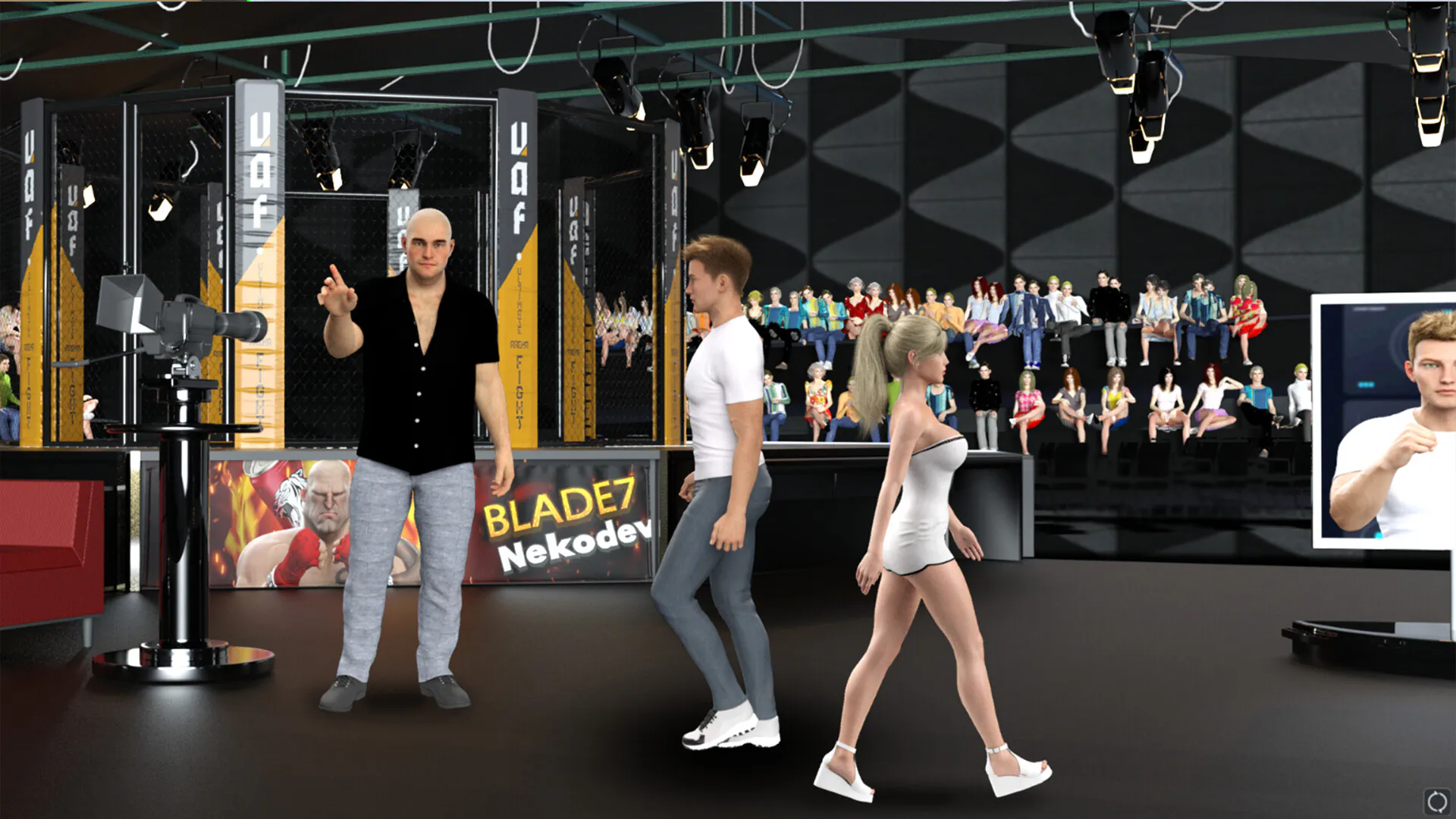 综合格斗生活模拟器 MMA Life Simulator v1.1.0 官方中文完结版 PC端 官中版 预览图
