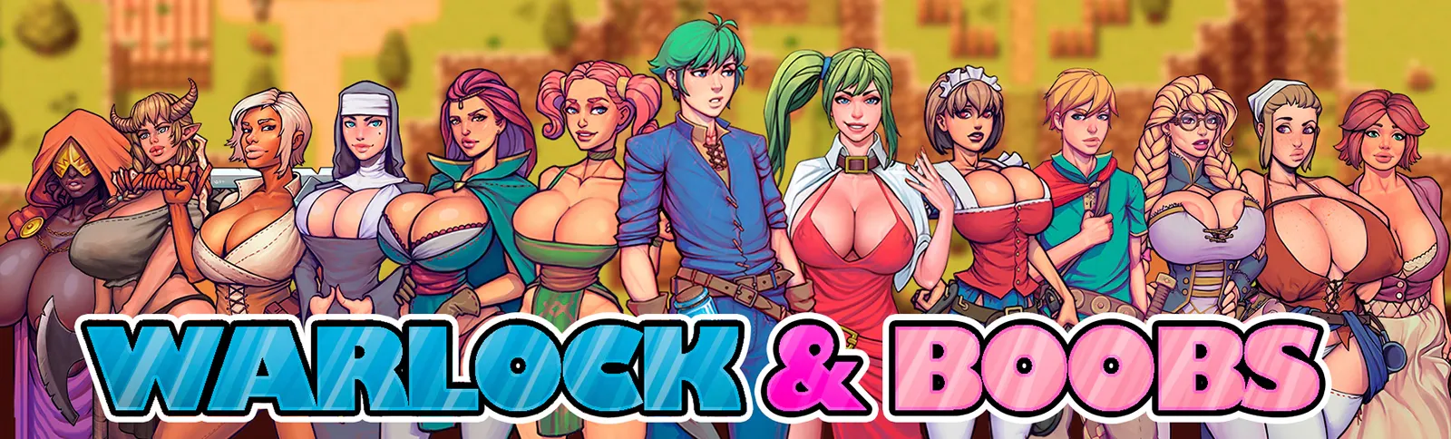 术士与奶子 Warlock and Boobs v1.000.2 汉化完结版 PC端 汉化版 预览图