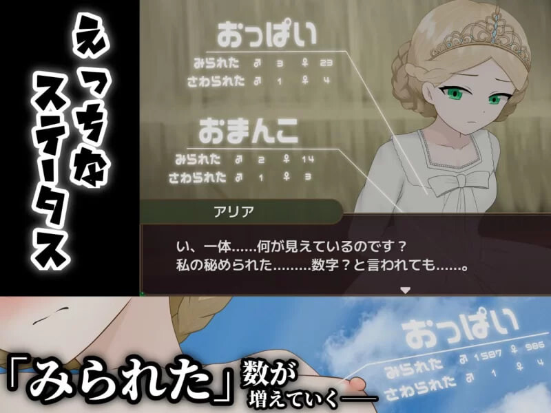 败姬全角色造型～战败国的公主在中央广场被剥光 マケヒメゼンラ ～敗戦国の姫君は中央広場で全角色造型にされる PC端 汉化版 预览图