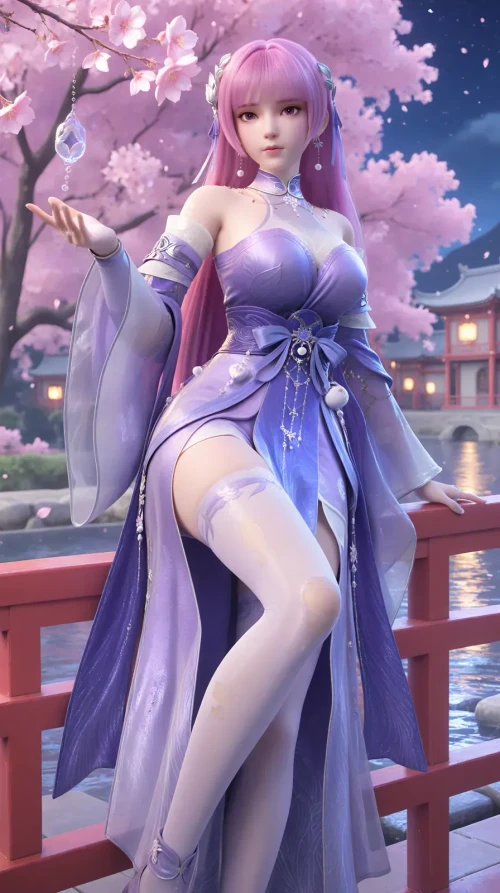 AI绘画紫芸-最强妖灵师 AI绘画漫画图集 预览图