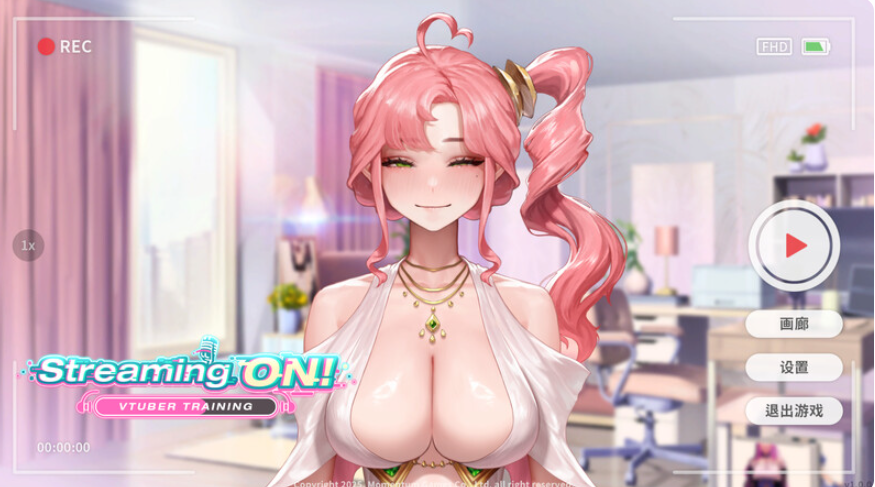 更新[养成互动SLG/动态] 直播开始！VTuber出道指南 Streaming ON! VTuber Training v1.08 PC端 高清完整版 预览图