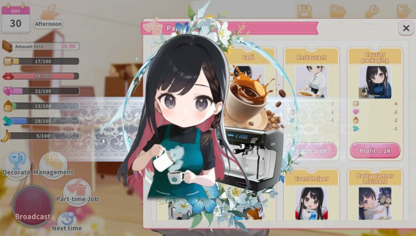 更新[养成互动SLG/动态] 直播开始！VTuber出道指南 Streaming ON! VTuber Training v1.08 PC端 高清完整版 预览图