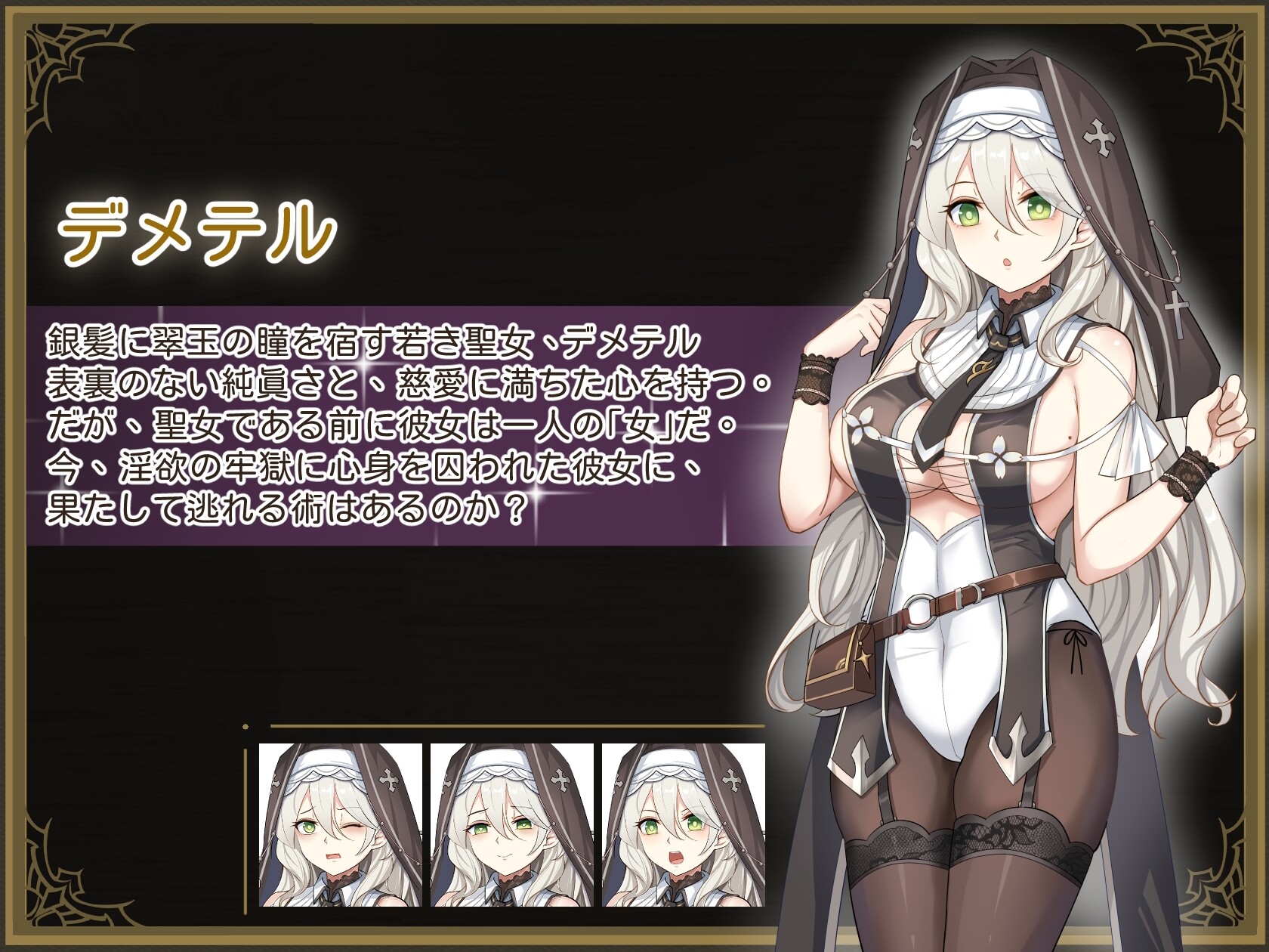 德墨忒尔地牢脱出记 デメテル地下牢脱出記 v1.01 官方中文体验版 PC端 官中版 预览图