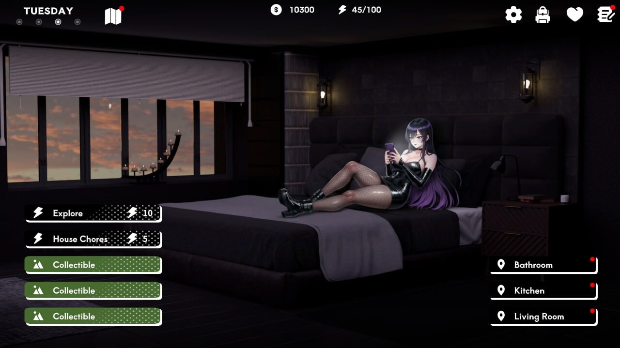 哥特系寡妇光 ▫️ Goth Mommy Hikari ▫️ v0.999 ▫️ PC端 官中无码 预览图