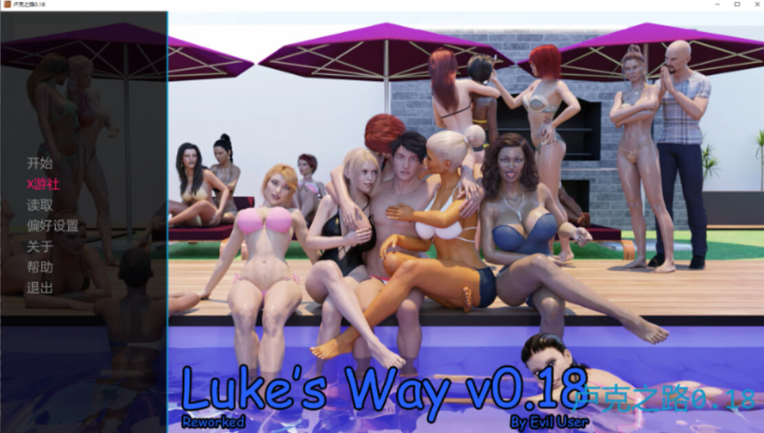 SLG汉化PC安卓 卢克之路 #Luke’s Way v0.18 双端 AI汉化版 预览图