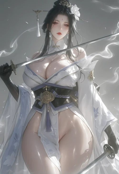 AI绘画武姬之恋AI绘画漫画图集 预览图