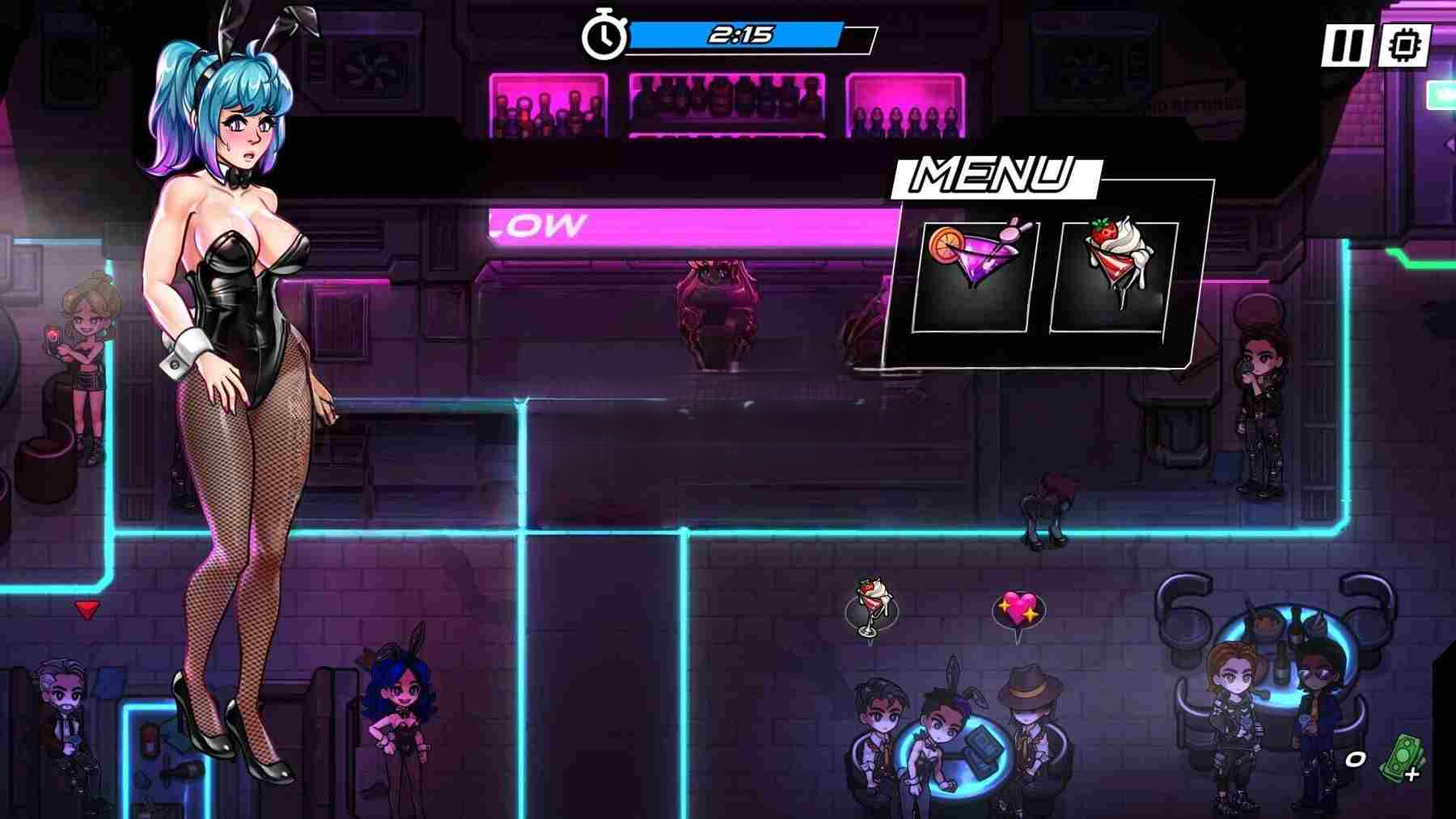 第三次危机：霓虹之夜 Third Crisis: Neon Nights v0.4.8 PC端 高清版 预览图
