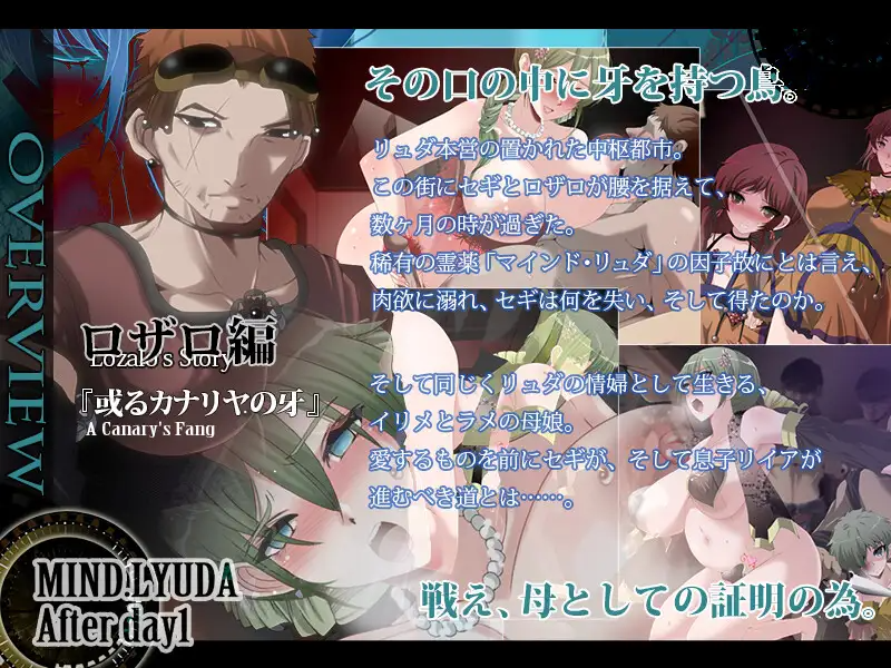 增添AZ[探索式RPG/强X/堕落] 心灵・鲁达 第一日之后 マインド・リュダ After day 1 内嵌AI汉化版 双端 AI汉化版高清版 预览图