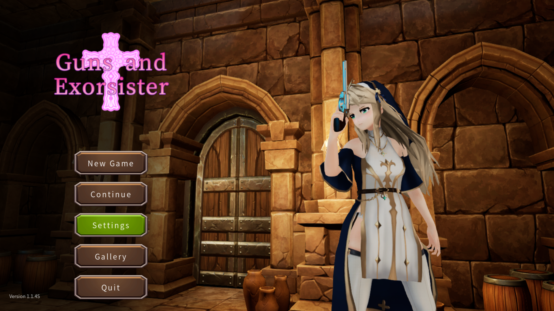 3D新作/官中/动态 驱魔与迷途修女 Guns and Exorsister v1.1.4s Steam官方中文版 PC端 官中版 预览图
