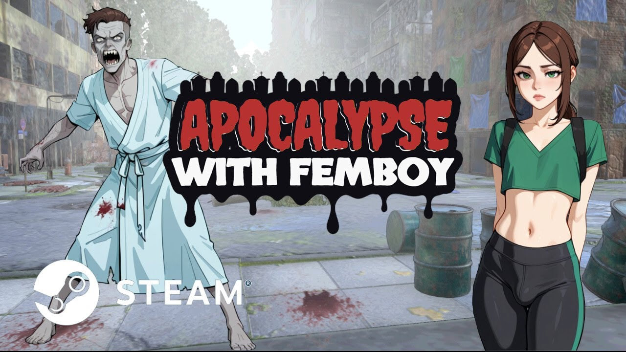 SLG官中PC 伪娘末世录 Apocalypse with Femboy PC端 官中版 预览图