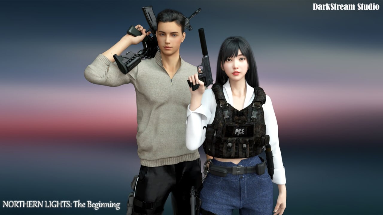 SLG汉化PC安卓 北极光：起源 Northern Lights The Beginning v0.4 双端 AI汉化版 预览图