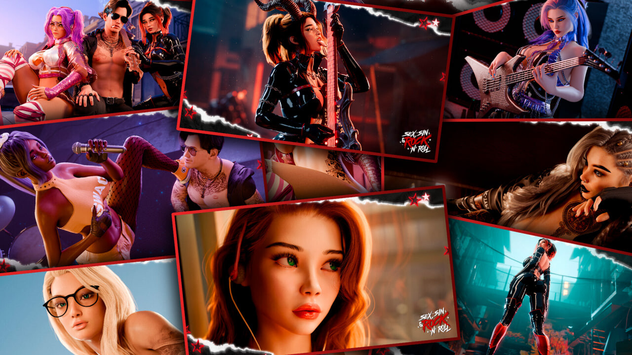 性，罪，与摇滚乐 SEX, SIN & ROCK'N'ROLL PC端 官中步兵 预览图