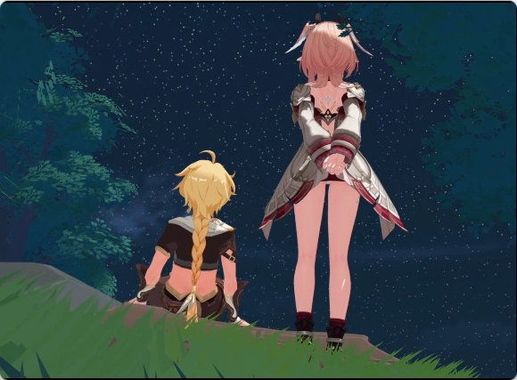 原神同人/3D/神级建模/新作4月新作Yuluer 原神：莉奈娅 动漫视频 预览图