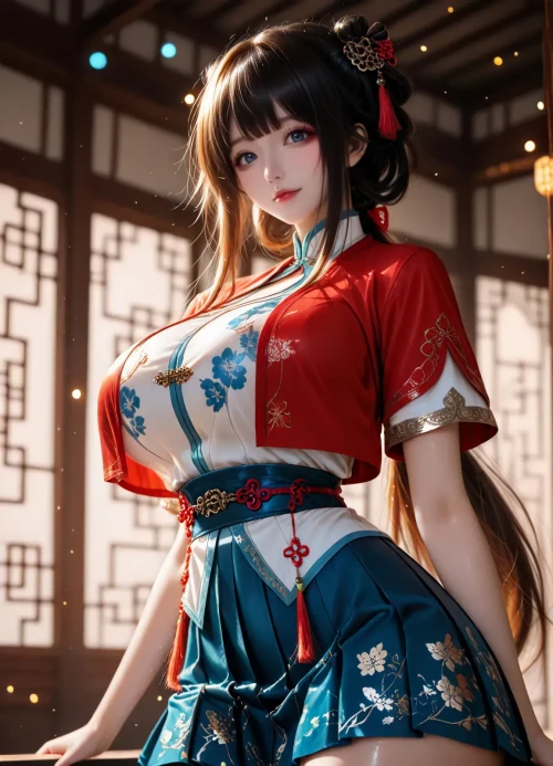 AI绘画玲珑珍味-王者荣耀 AI绘画漫画图集 预览图