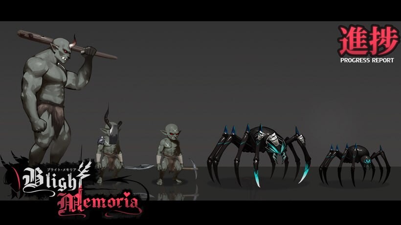 苍蓝枯萎的梅莫里亚 Blight Memoriaブライト・メモリア v0.0.2.7 PC端 日文原版 预览图