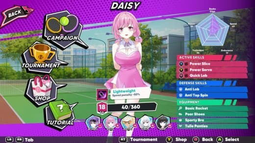 网球天使EX Academy Love Saga Tennis Angels EX V1.10 官方中文版 PC端 官中版 预览图
