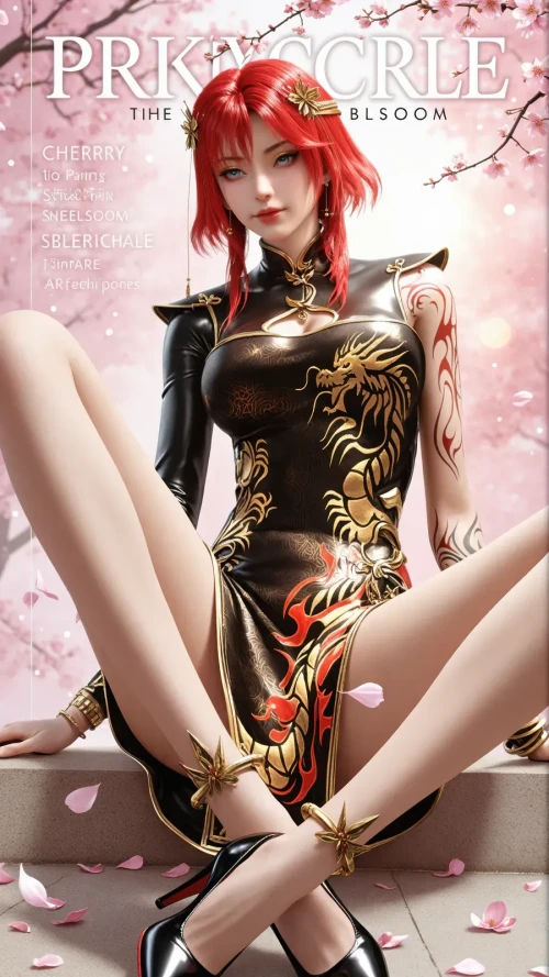 AI绘画朱绾-百炼成神 AI绘画漫画图集 预览图
