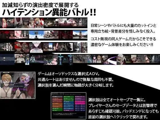 ADV汉化PC 混血异种：王牌 クロスブリードジョーカー PC端 AI汉化更新版 预览图