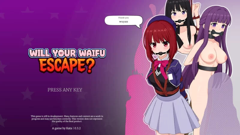 你的纸片人老婆会逃出去吗？Will Your Waifu Escape v0.3.2 Public PC端 官中版 预览图