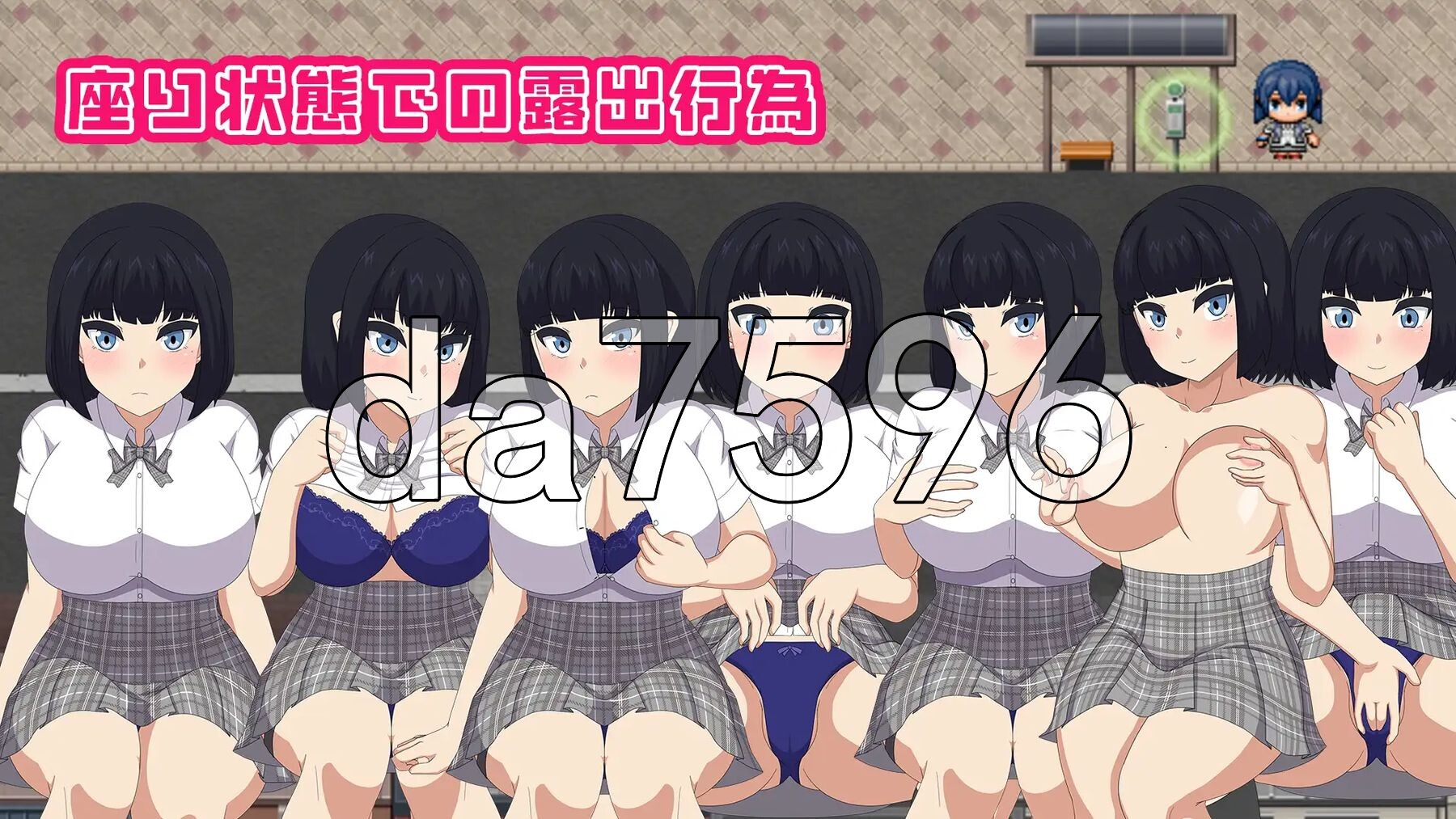 裸体高中【校园生活暴露RPG】 NAKED HIGHSCHOOL【学園生活露出RPG】 PC+安卓 内嵌AI汉化版 双端 AI汉化更新版 预览图