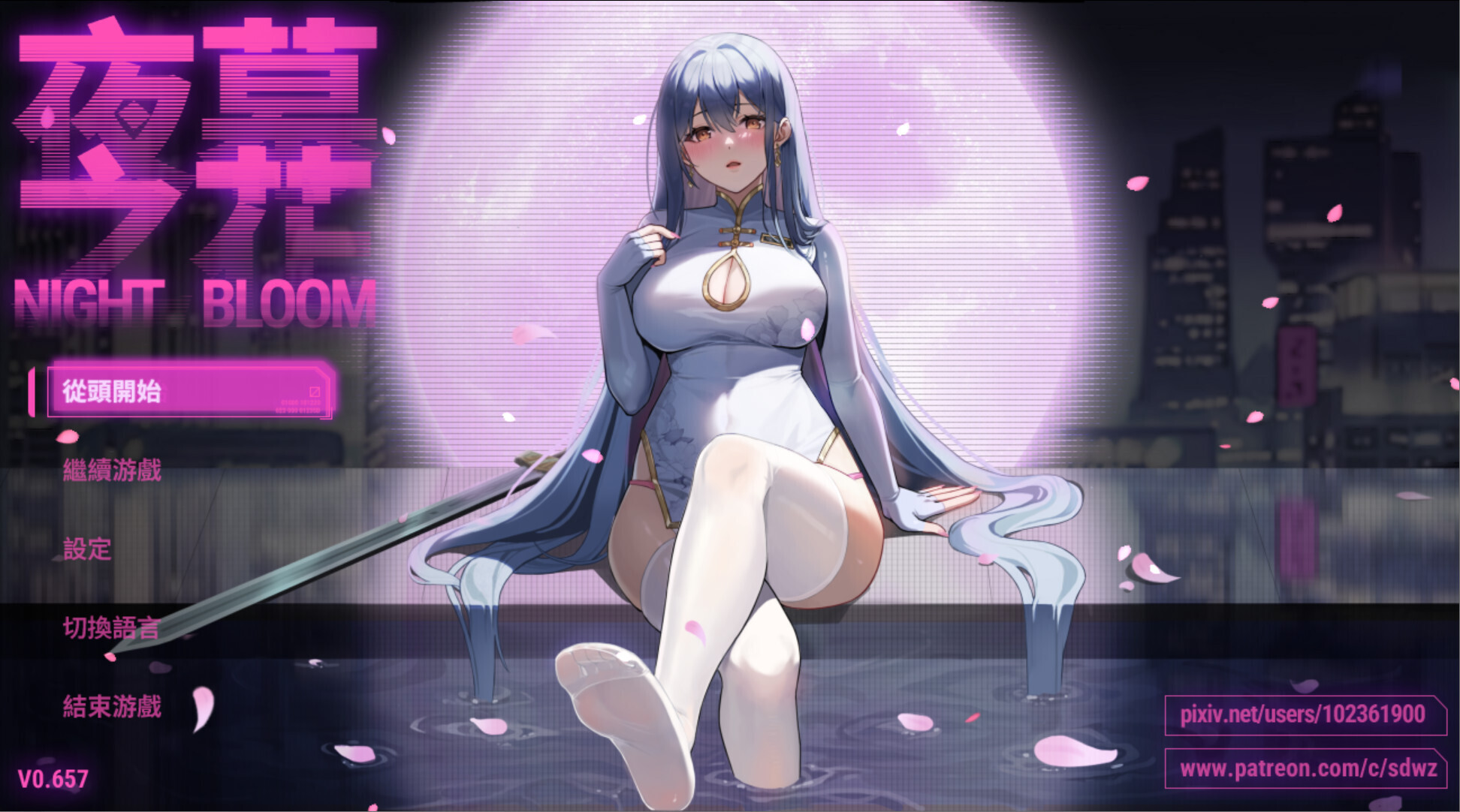夜幕之花 Night Bloom v0.657 PC端 官中高清版 预览图