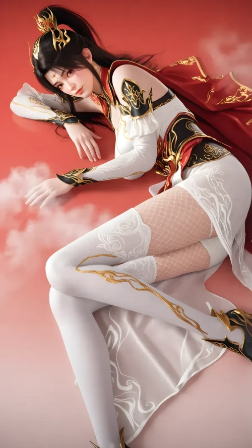 AI绘画萧潇-斗破苍穹AI绘画漫画图集 预览图