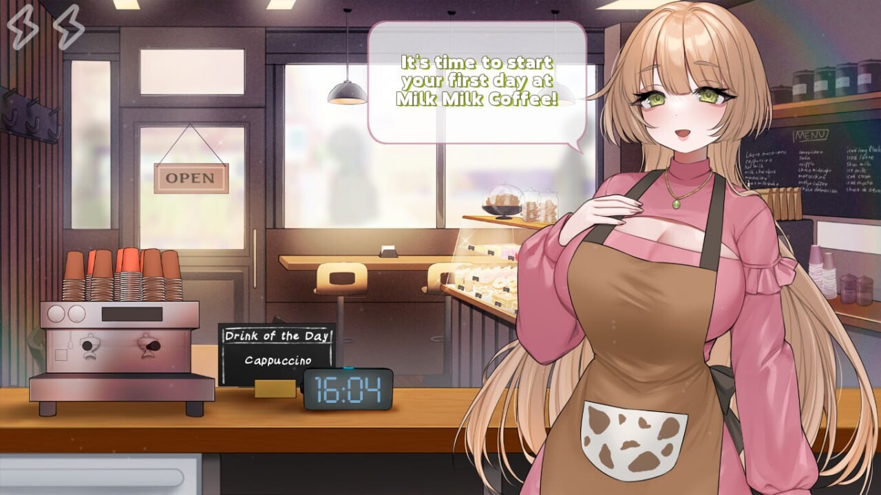 请给我一杯加您母乳的冰拿铁！One Iced Latte With Your Breast Milk, Please! v1.26P PC端 官中版 预览图