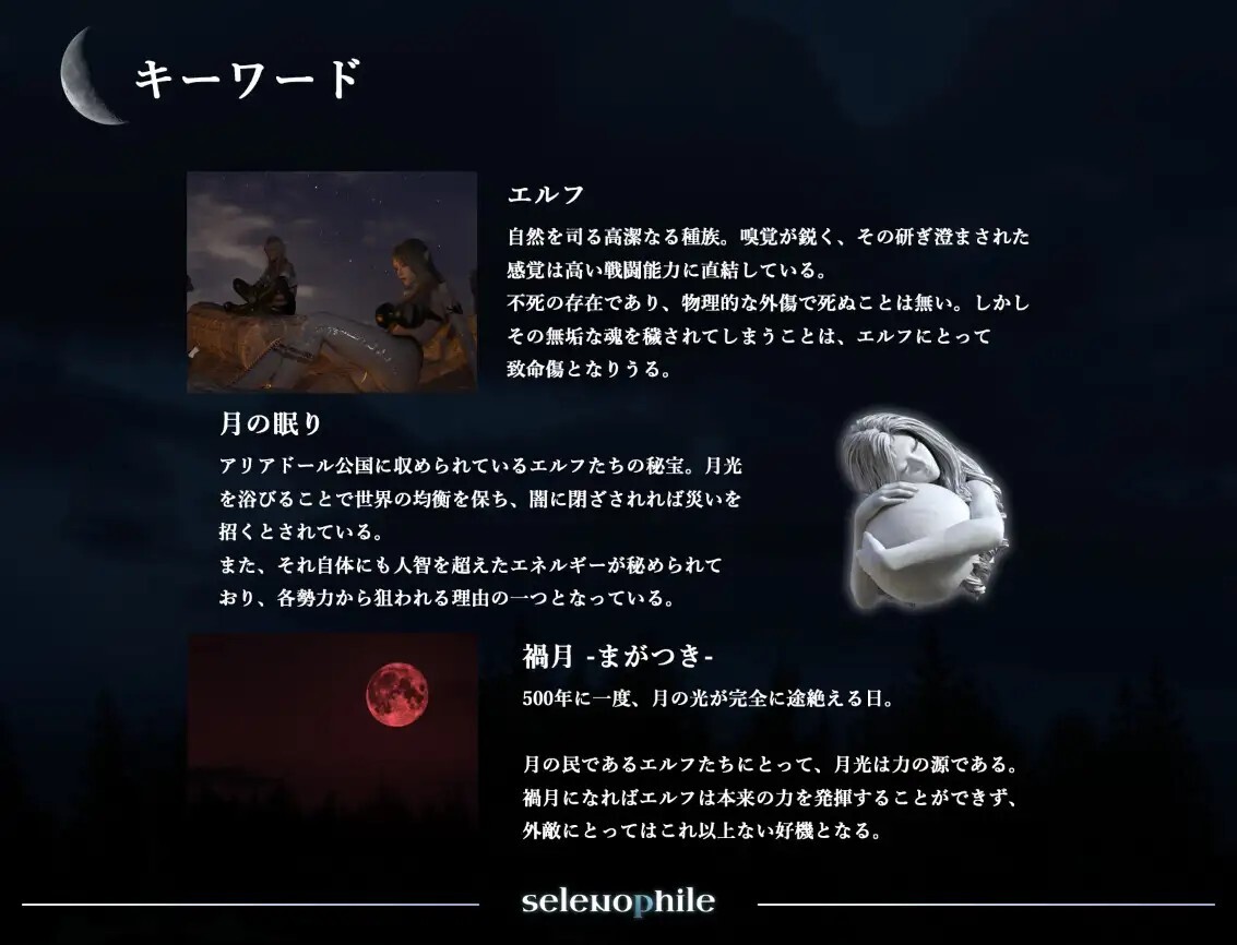 恋月者 selenophile 《セレノフィル》v1.1 PC端 AI汉化版 预览图