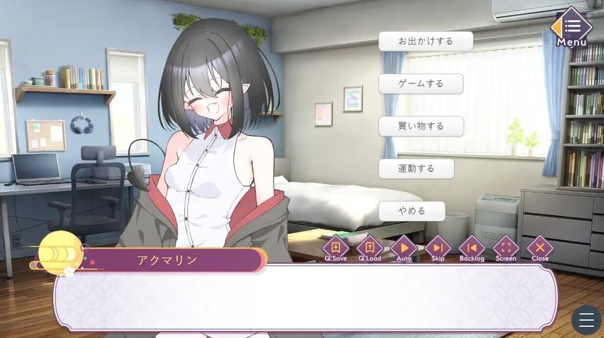 ポンコツ悪魔は叶えたい！ ～命令絶対♡おさわり契約シミュレーション～ PC端 AI汉化版 预览图