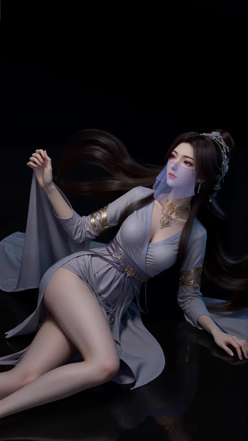 AI绘画紫灵-凡人修仙传 AI绘画漫画图集 预览图
