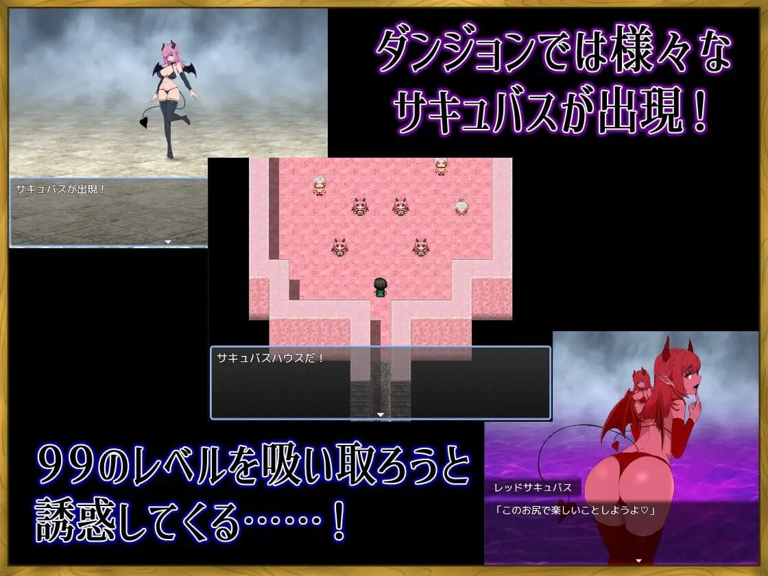 身为LV99作弊勇者的我不可能输给魅魔 LV99チート勇者の俺がサキュバスなんかに敗けるわけない PC端 汉化版 预览图