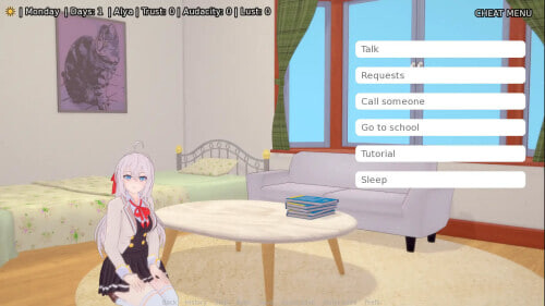与艾莉亚一起生活 Living With Alya v0.38 安卓端 汉化版 预览图