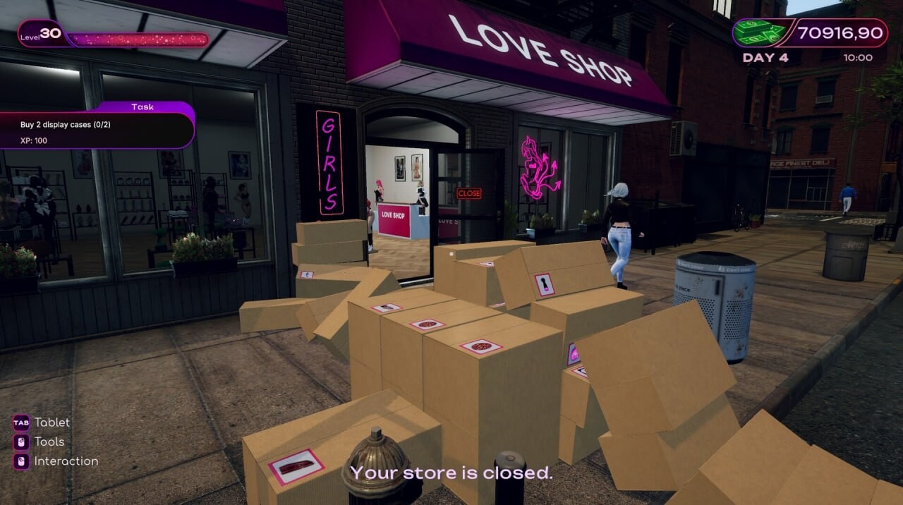 SLG官中PC 恋爱商店模拟器 LOVE SHOP Simulator v18xrw PC端 官中版 预览图