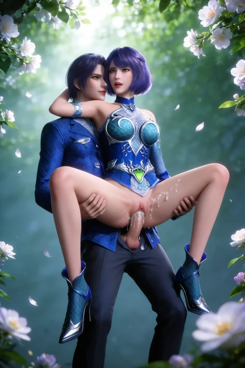 AI绘画独孤雁-斗罗大陆 AI绘画漫画图集 预览图