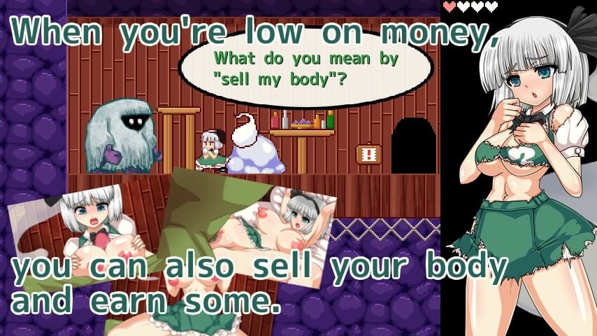 妖梦魂魄与淫秽生物地牢 Youmu Konpaku & Dungeon of Lewd Creatures V1.07 官方完结版 PC端 预览图