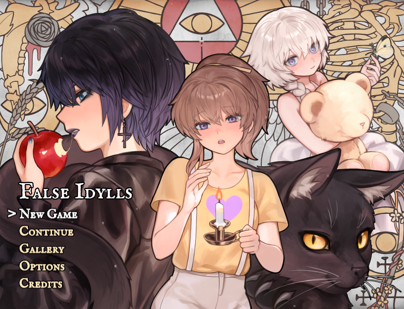虚假的田园 False Idylls v0.4.2 内嵌AI汉化高清版 PC端 AI汉化版高清版 预览图