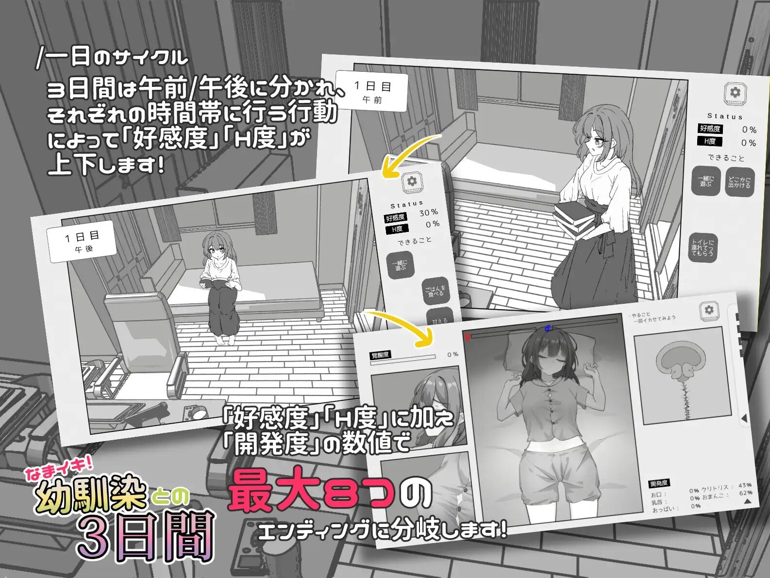 ゆるふわお姉ちゃんと秘密の3日間 PC端 官中版 预览图