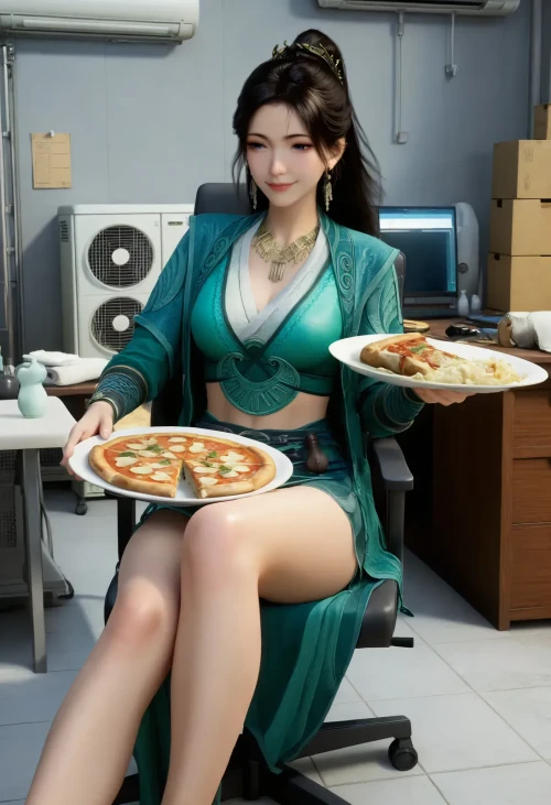 AI绘画慕沛灵-凡人修仙传 AI绘画漫画图集 预览图