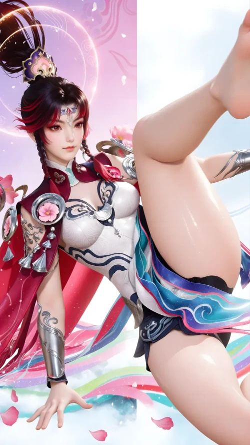 AI绘画云缨-王者荣耀 AI绘画漫画图集 预览图