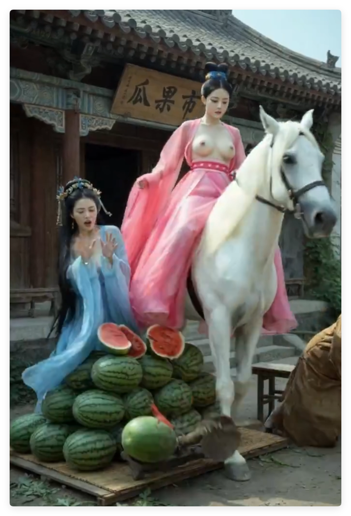 AI真人短剧华强卖瓜古代版动漫视频 预览图