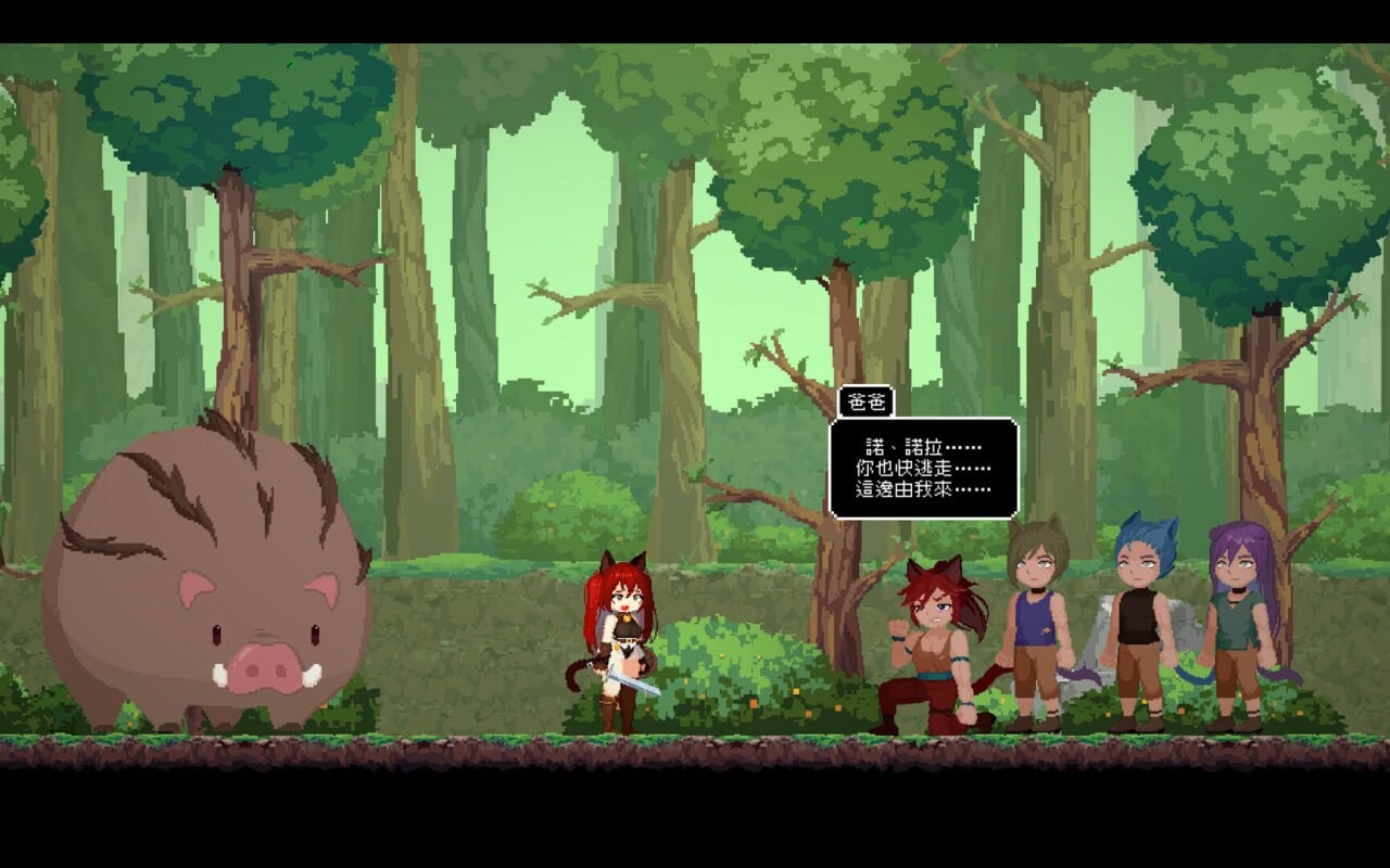 SLG官中PC 猫与地下城 Dungeons And Cat ダンジョンズ & キャット PC端 日文原版 预览图