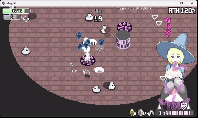 真·高潮～留级魔女与H魔手 マジイキ～落第まじょとＨな魔手v0.310 PC端 官中版 预览图