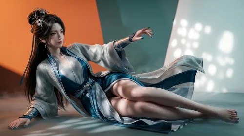 AI绘画南宫婉-凡人修仙传 AI绘画漫画图集 预览图